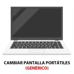 Cambiar Pantalla Portátiles Genérico