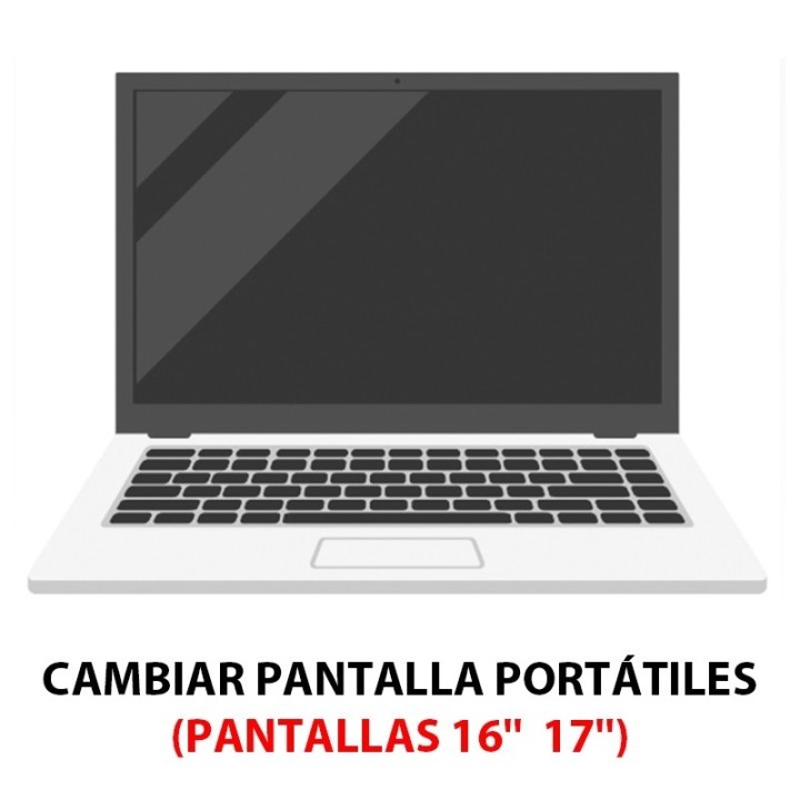 Cambiar Pantalla Portátiles 16 17 Pulgadas