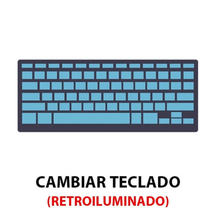 Cambiar Teclado Portátiles Genérico (Retroiluminado)