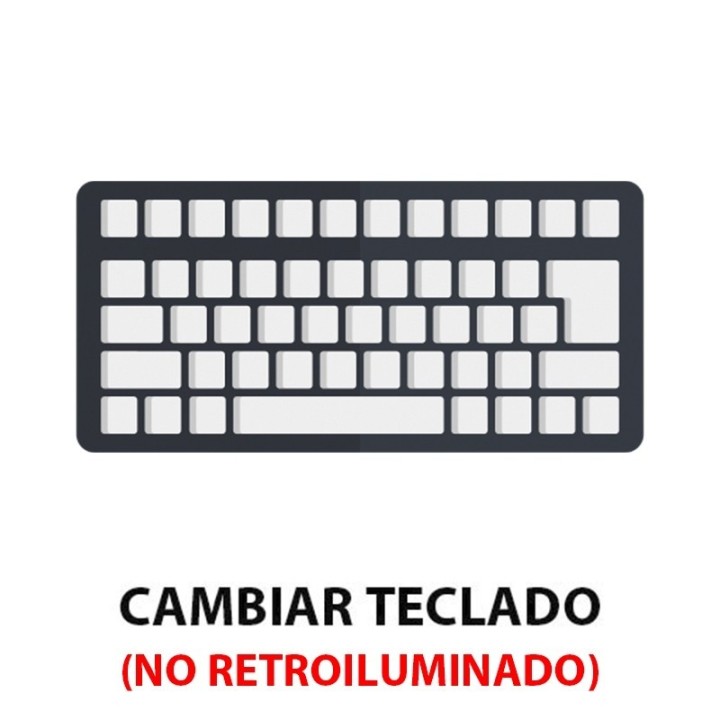 Cambiar Teclado Portátiles (No Retroiluminados)
