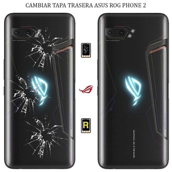 Cambiar Tapa Trasera Asus ROG Phone 2
