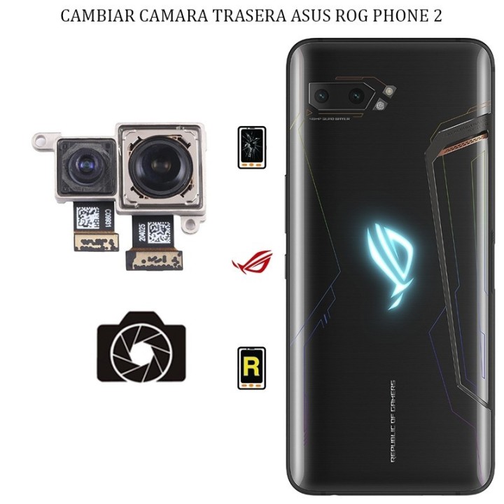 Cambiar Cámara Trasera Asus ROG Phone 2