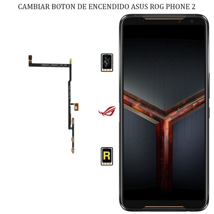 Cambiar Botón de Encendido Asus ROG Phone 2