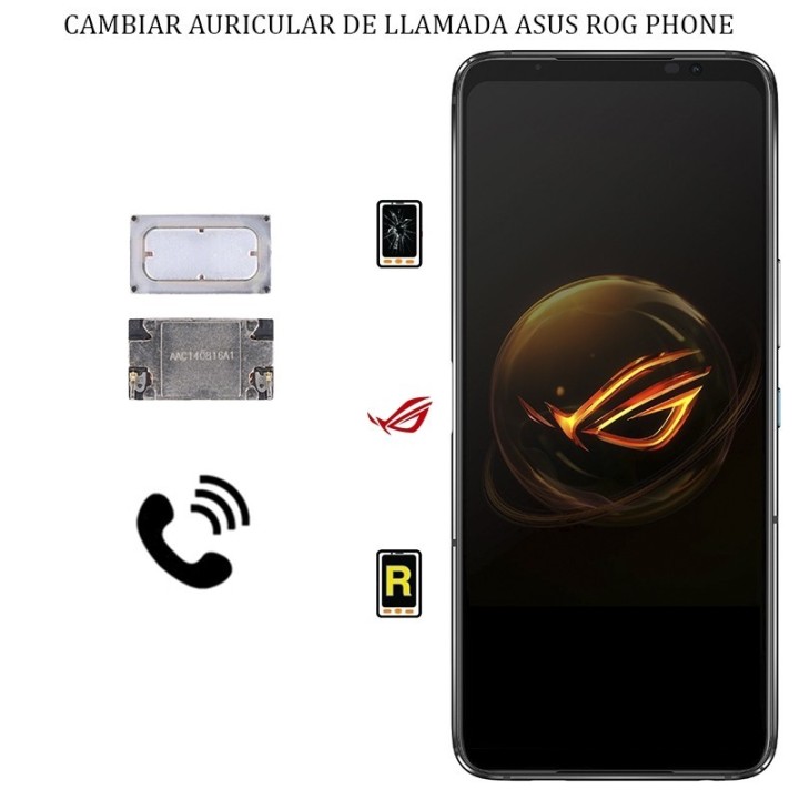 Cambiar Auricular de Llamada Asus ROG Phone 3
