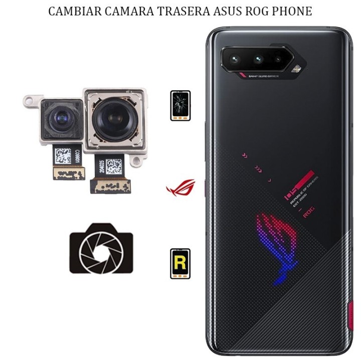 Cambiar Cámara Trasera Asus ROG Phone 5