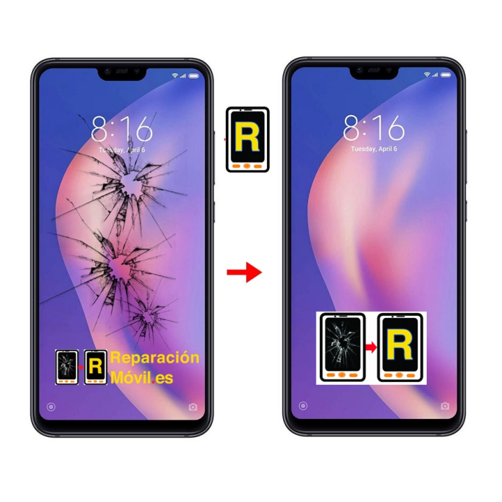 Cambiar Pantalla Xiaomi Mi 8 Lite Original