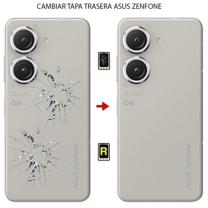 Cambiar Tapa Trasera Asus Zenfone 9