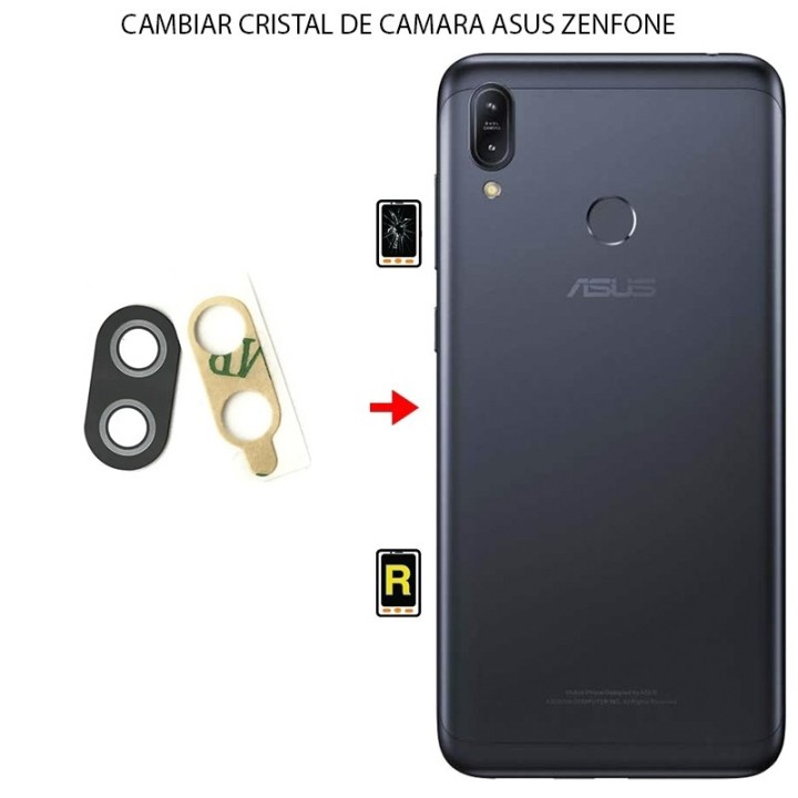 Cambiar Cristal Cámara Trasera Asus Zenfone Max M2