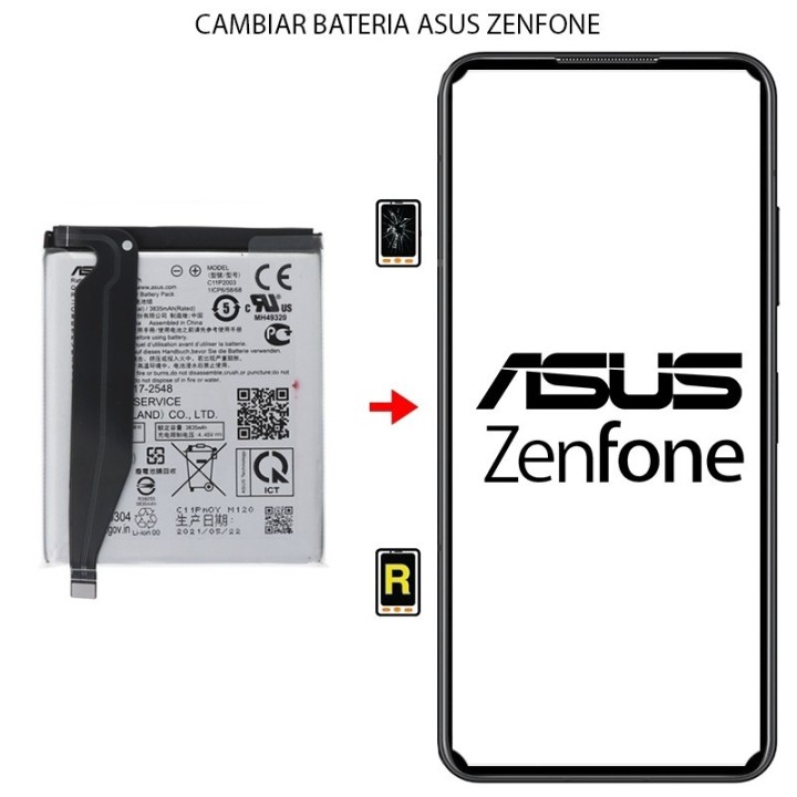 Cambiar Batería Asus Zenfone Max M1