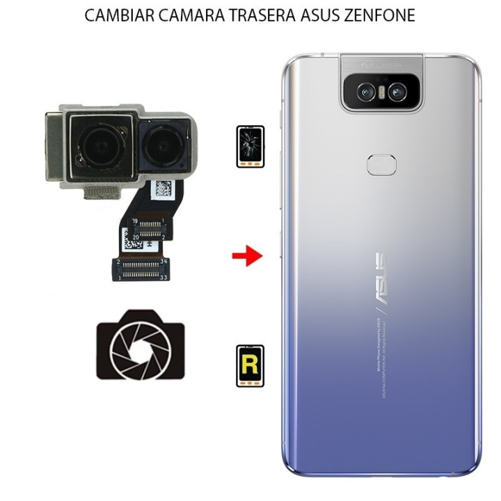Cambiar Cámara Trasera Asus Zenfone 6