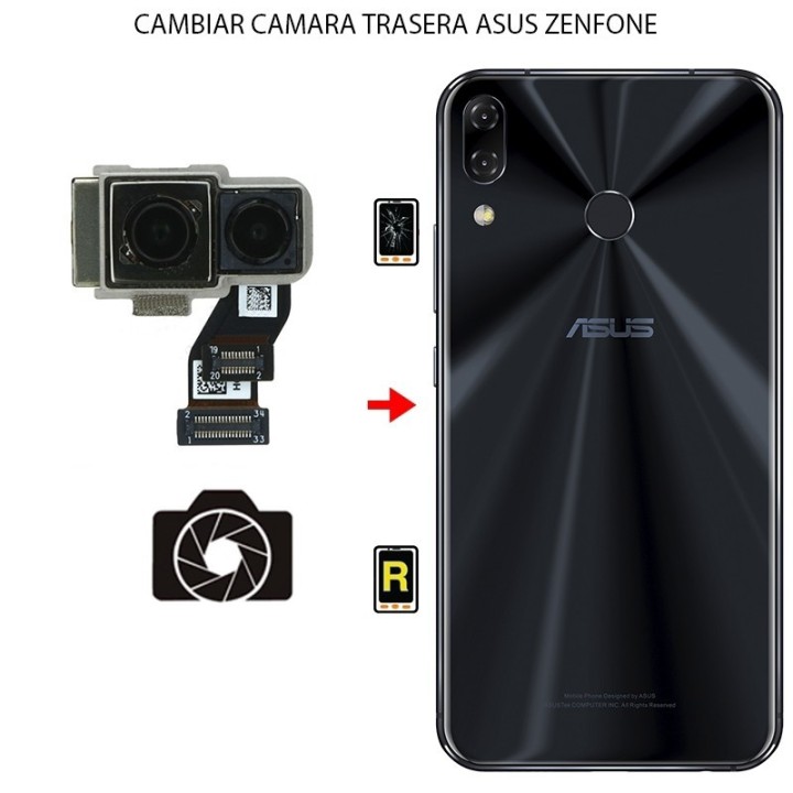 Cambiar Cámara Trasera Asus Zenfone 5Z