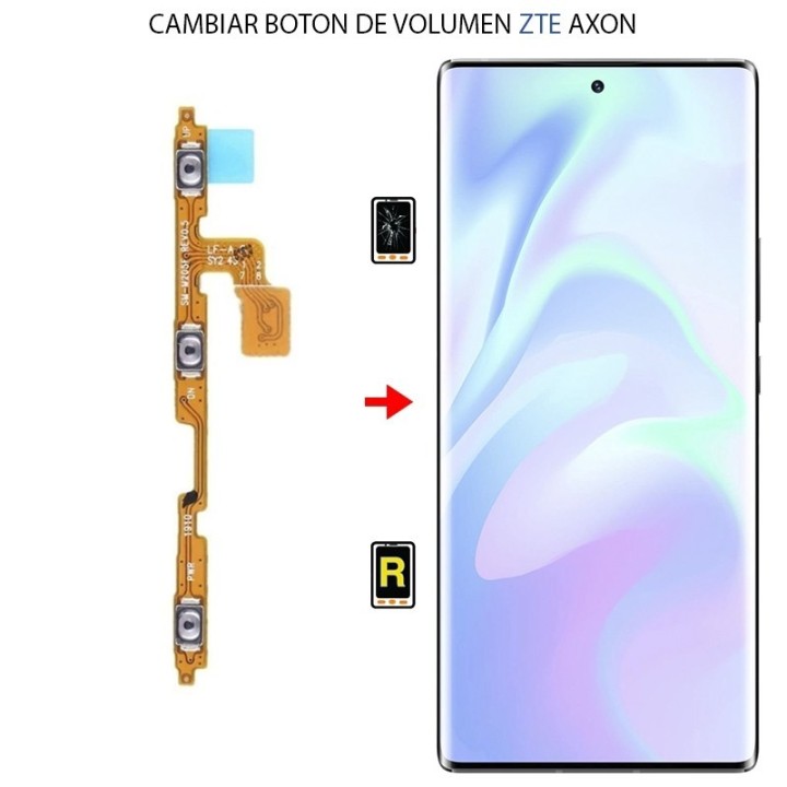 Cambiar Botón de Volumen ZTE Axon 9 Pro