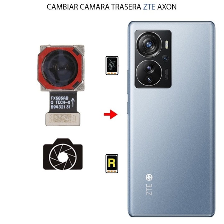 Cambiar Cámara Trasera ZTE Axon 40 Ultra