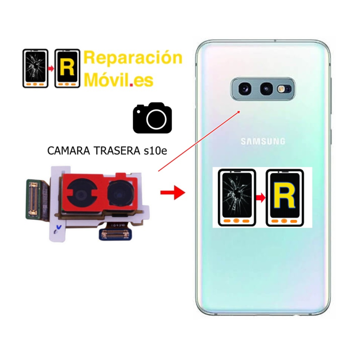 Cambiar Cámara Samsung Galaxy S10e SM-G970