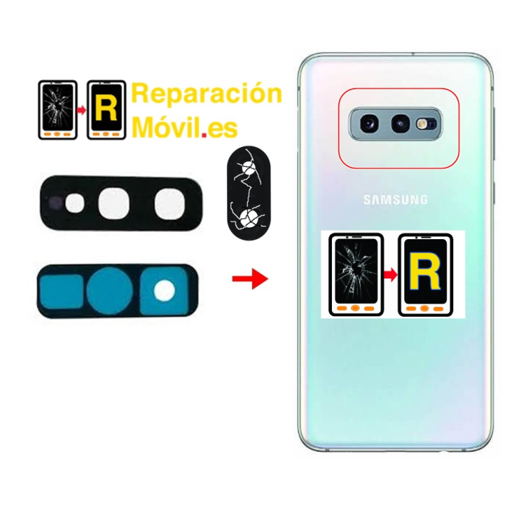 Cambiar Cristal Cámara Samsung Galaxy S10e SM-G970