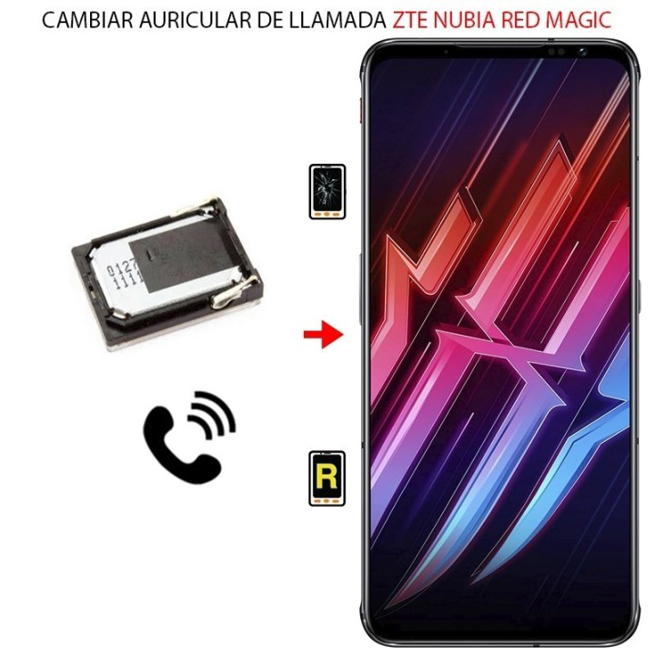 Cambiar Auricular de Llamada ZTE Nubia Red Magic 5S
