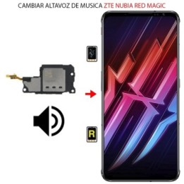 Cambiar Altavoz de Música ZTE Nubia Red Magic 6
