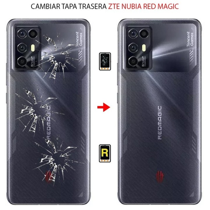Cambiar Tapa Trasera ZTE Nubia Red Magic 6R