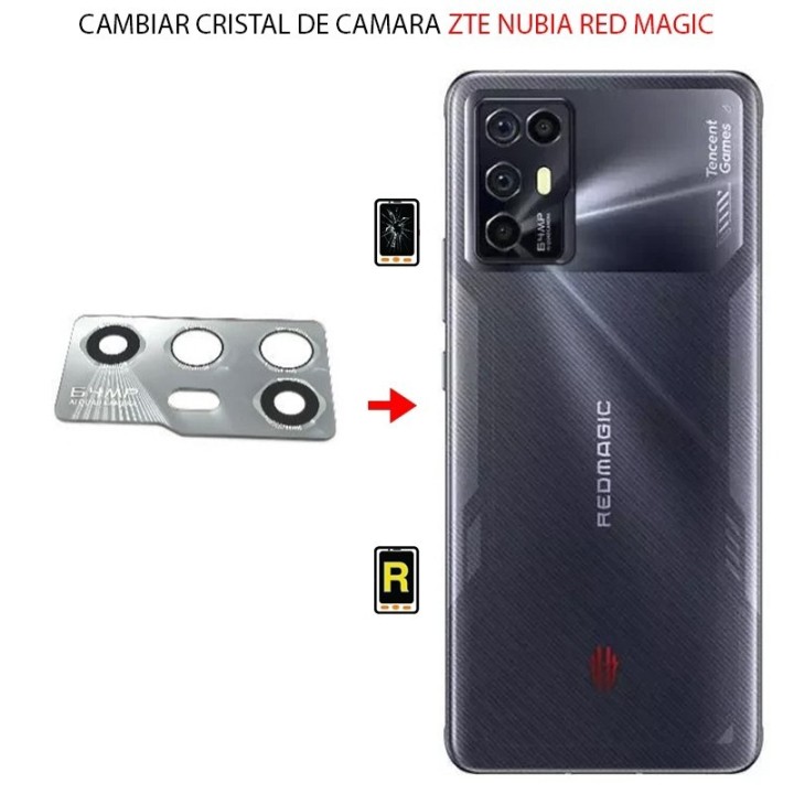 Cambiar Cristal Cámara Trasera ZTE Nubia Red Magic 6R