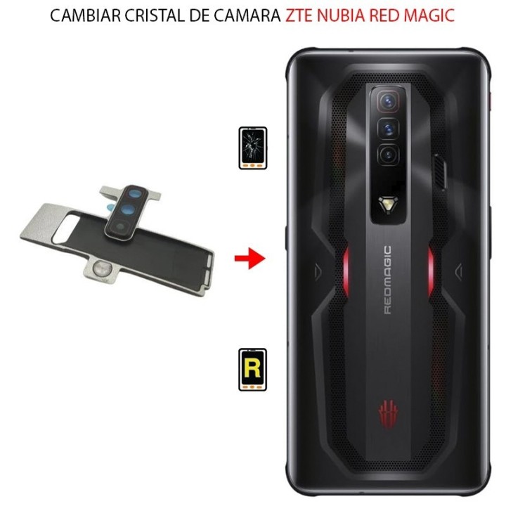 Cambiar Cristal Cámara Trasera ZTE Nubia Red Magic 7