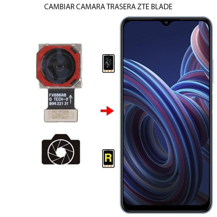 Cambiar Cámara Trasera ZTE Blade A5 2020