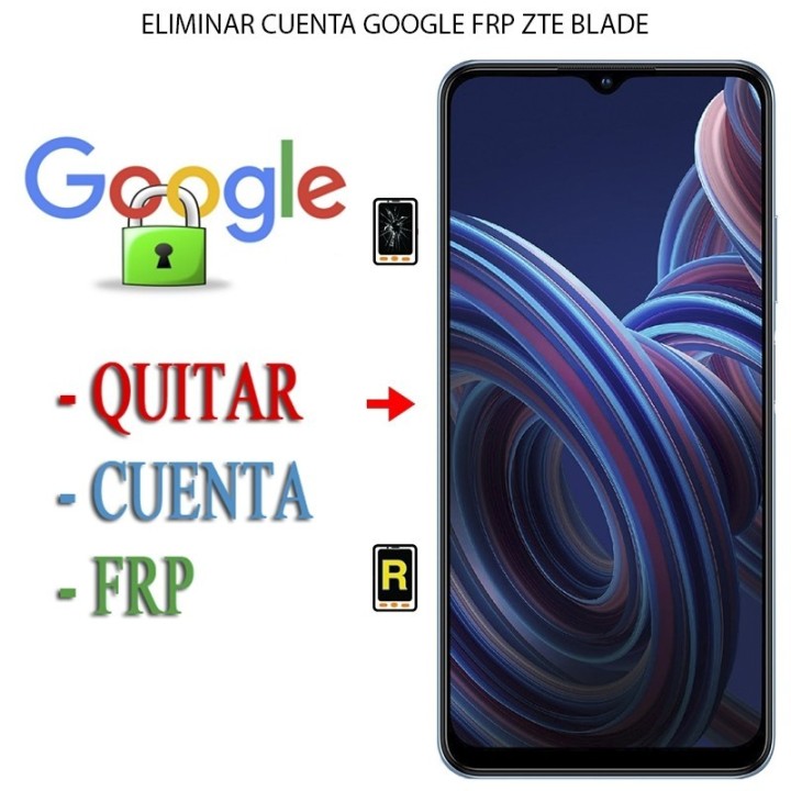 Eliminar Contraseña y Cuenta Google ZTE Blade A52 Lite