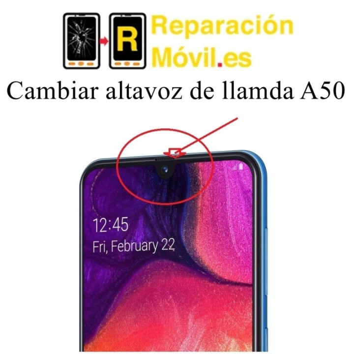 Cambiar Altavoz de Llamada Samsung A50