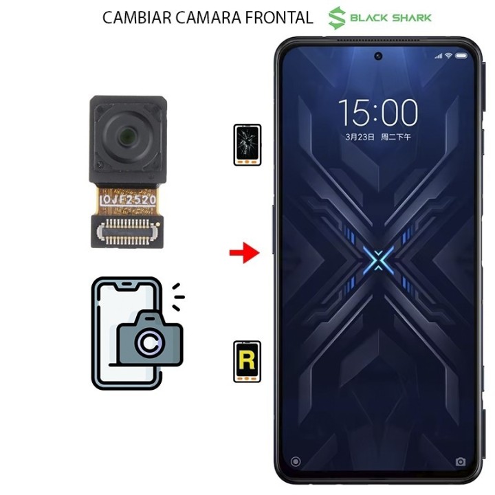 Cambiar Cámara Frontal Black Shark 5 Pro