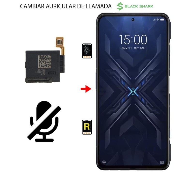 Cambiar Auricular de Llamada Black Shark 4S