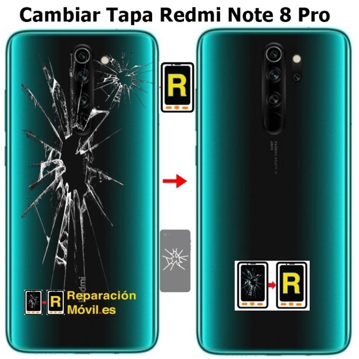 Cambiar Tapa Redmi Note 8 Pro