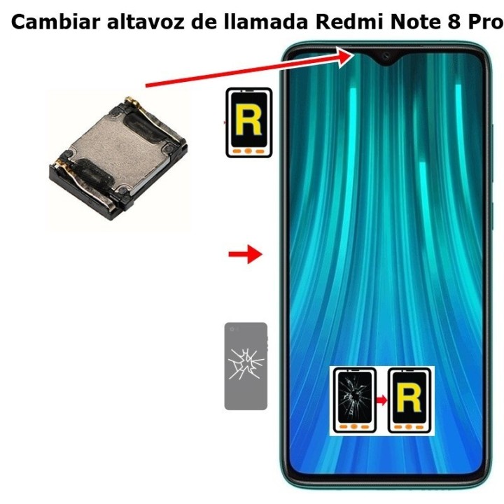 Cambiar Altavoz De Llamada Redmi Note 8 Pro