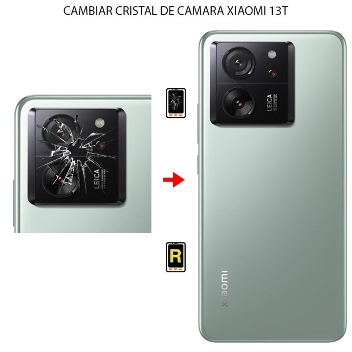 Cambiar Cristal Cámara Trasera Xiaomi 13T
