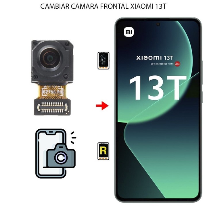 Cambiar Cámara Frontal Xiaomi 13T