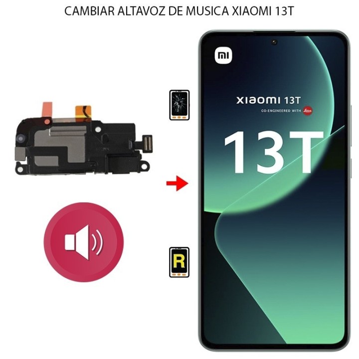 Cambiar Altavoz de Música Xiaomi 13T