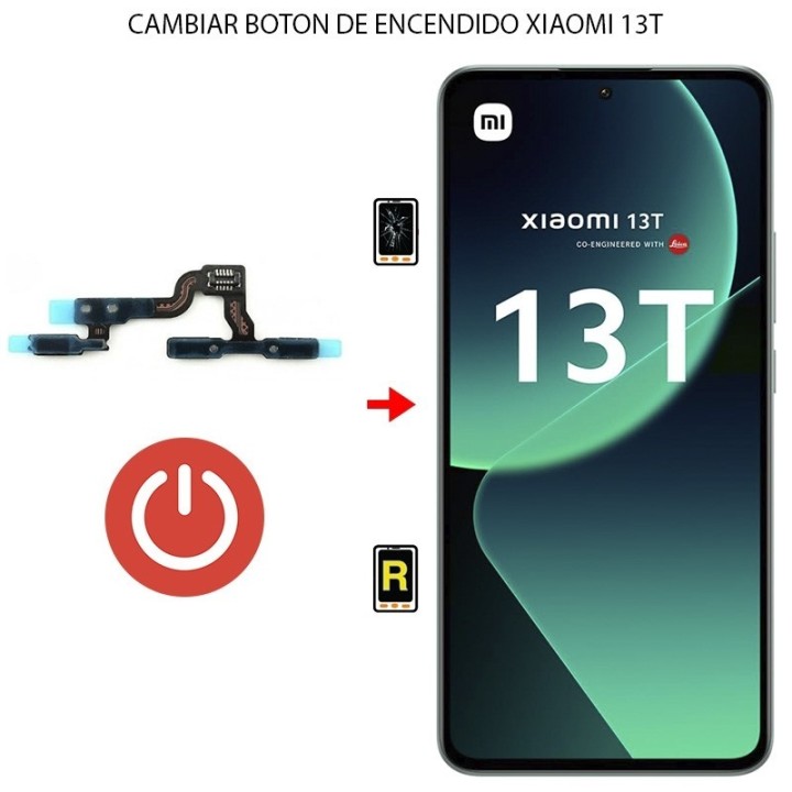Cambiar Botón de Encendido Xiaomi 13T