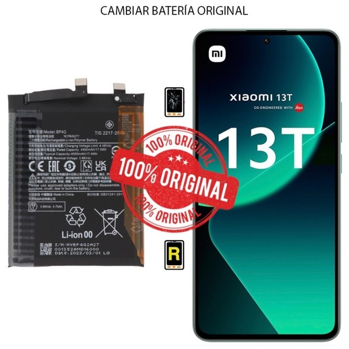 Cambiar Batería Xiaomi 13T Original