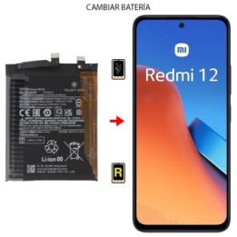 Cambiar Batería Xiaomi Redmi 12