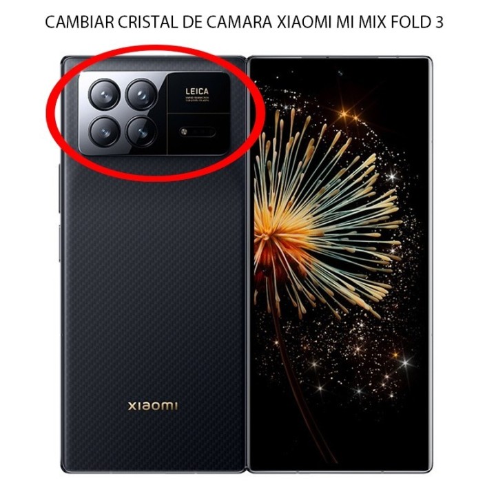 Cambiar Cristal Cámara Trasera Xiaomi Mi Mix Fold 3