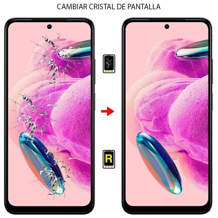 Cambiar Cristal de Pantalla Xiaomi Redmi Note 12S