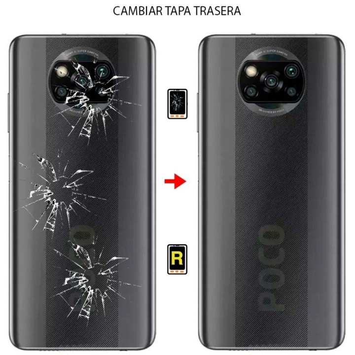 Cambiar Tapa Trasera Xiaomi Poco X3 NFC