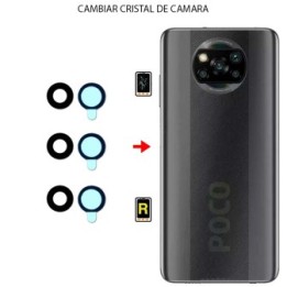 Cambiar Cristal Cámara Trasera Xiaomi Poco X3 NFC