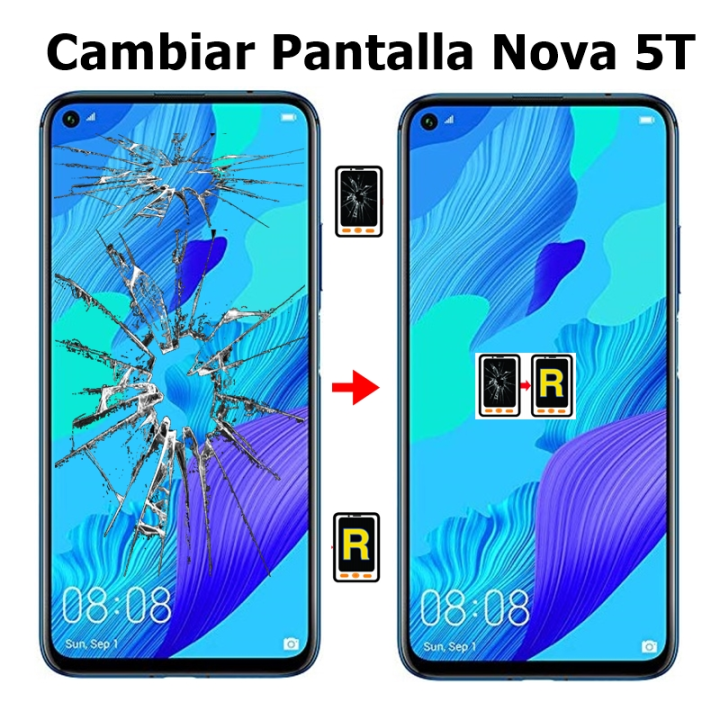 Cambiar Pantalla Nova 5T