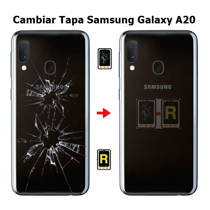 Cambiar Tapa Trasera Samsung Galaxy A20 SM-A205F