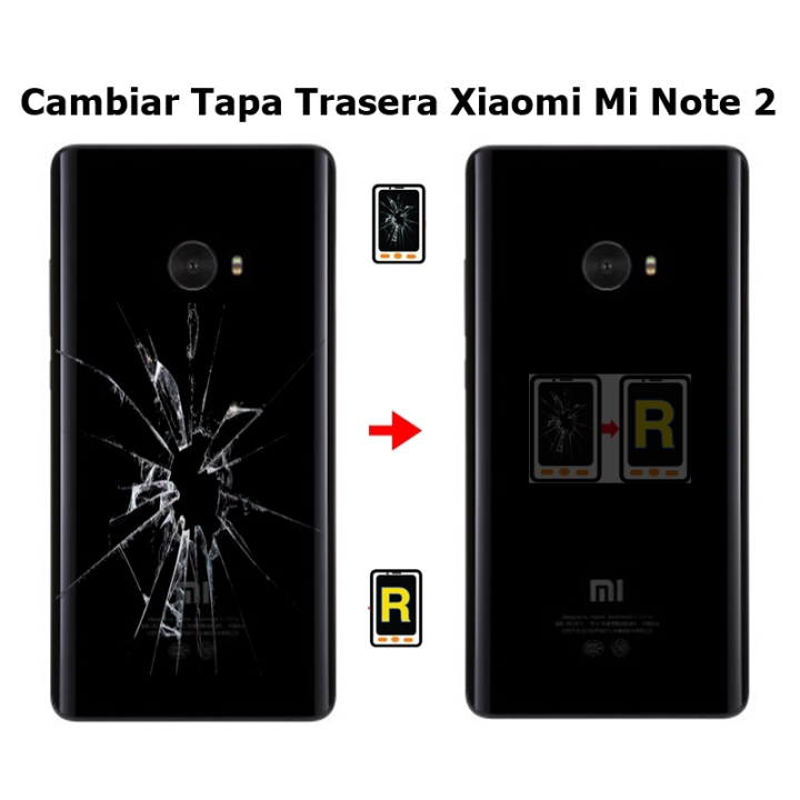 Cambiar Tapa Trasera Xiaomi Mi Note 2