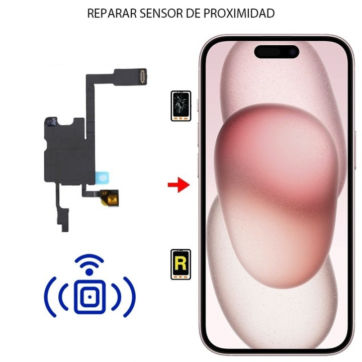 Reparar Sensor de Proximidad iPhone 15