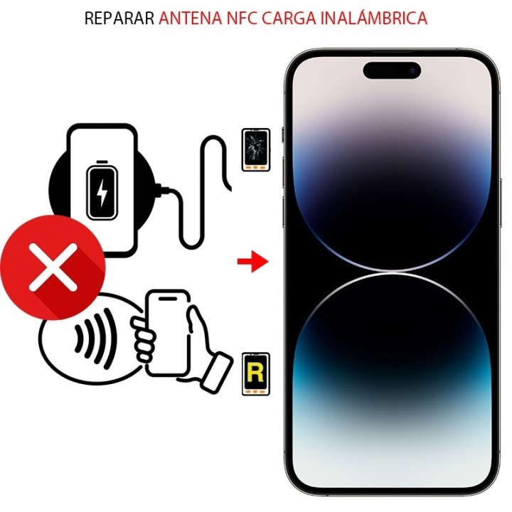 Reparar Carga inalámbrica NFC iPhone 14 Pro Max