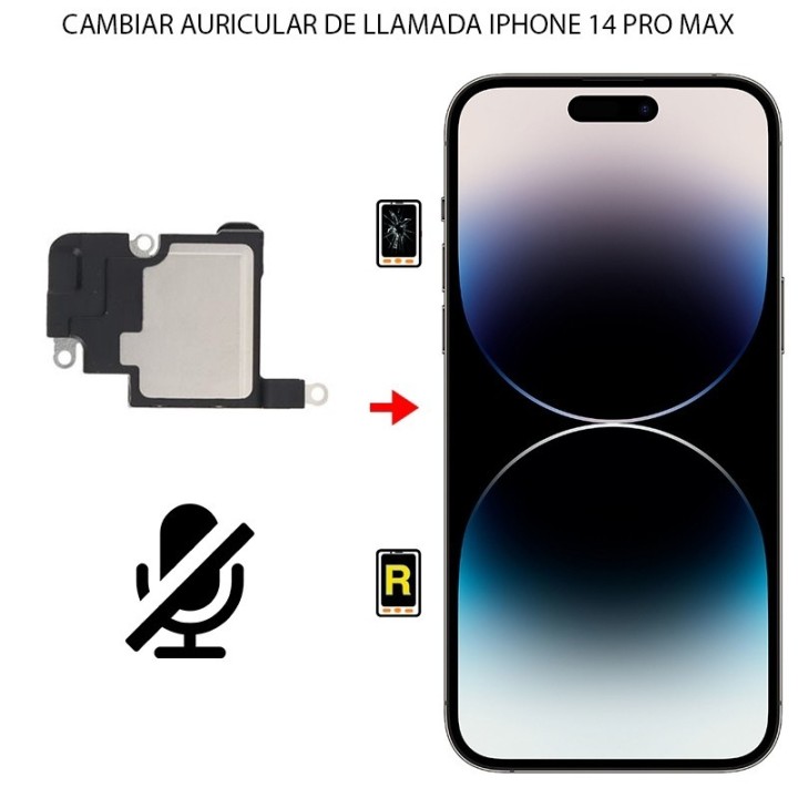 Cambiar Auricular De Llamada iPhone 14 Pro Max