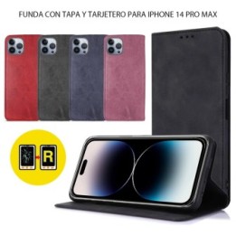 Funda Libro Tarjetero iPhone 14 Pro Max