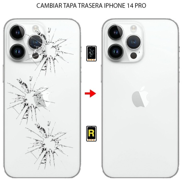 Cambiar Tapa Trasera iPhone 14 Pro