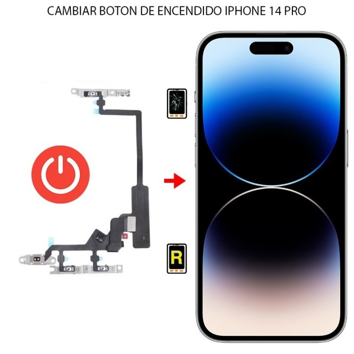 Cambiar Botón De Encendido iPhone 14 Pro